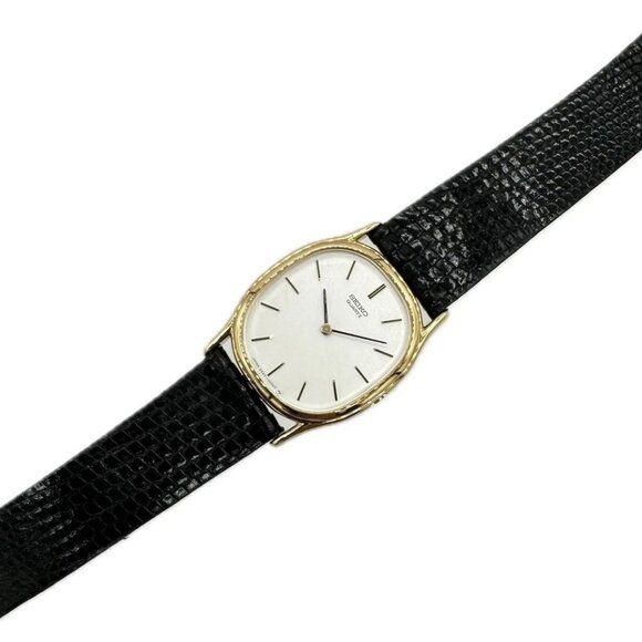 Vintage Seiko Salesman Sample 2620-5389 Men's Wristwatch Case w Linen Dial - Picture 2 of 4